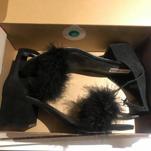 STEVE MADDEN FLUFFY HEELS